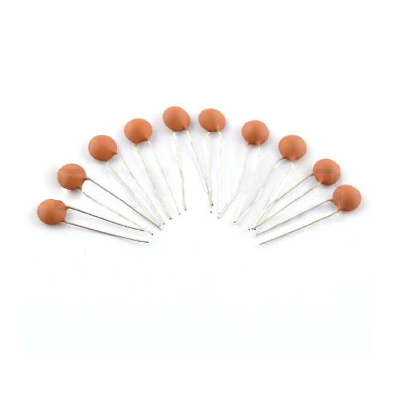 Ceramic capacitor 100 nF 50 V X7R (THT)