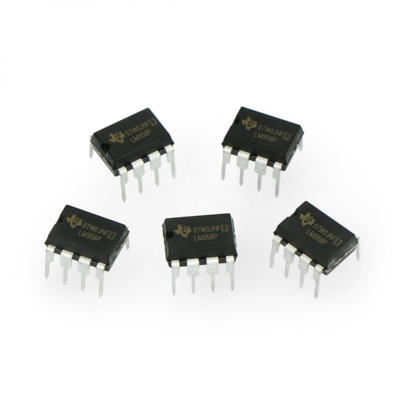 Op-amp LM358P (dual, DIP-8)